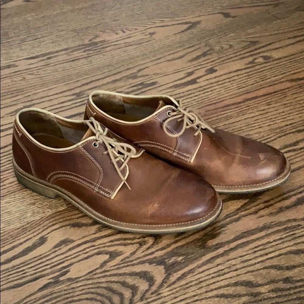 Johnston & Murphy Howell Plain Toe Shoes